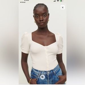 NWT Wylder reformation top size small